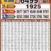 Dear laxmi Bronze 8 PM Lottery Daily Result 20/09/26
