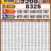 Dear laxmi Gold 8 PM Lottery Daily Result 19/10/26